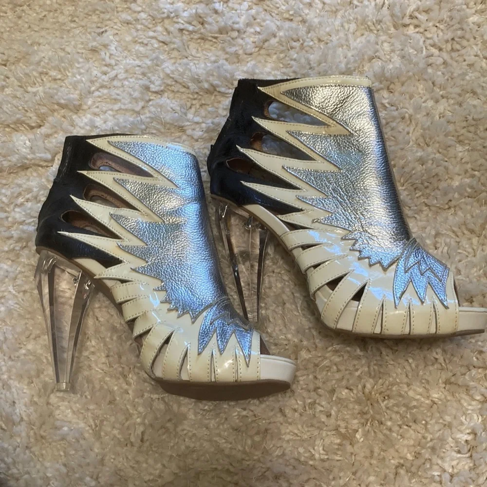 Jeffery Campbell Havana Last Lucite Heels - Picture 1 of 5
